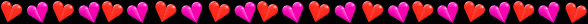 a blinking heart divider gif