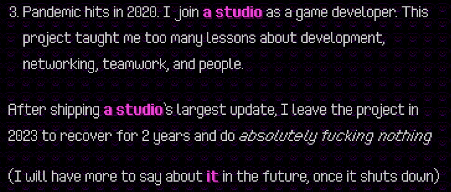 a screenshot of mica's introduction blog post alluding to ttcc