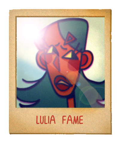 a photograph of lulia fame