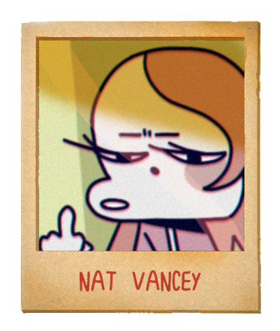 a photograph of nat vancey