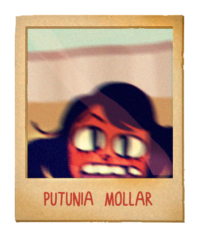a photograph of petunia molar