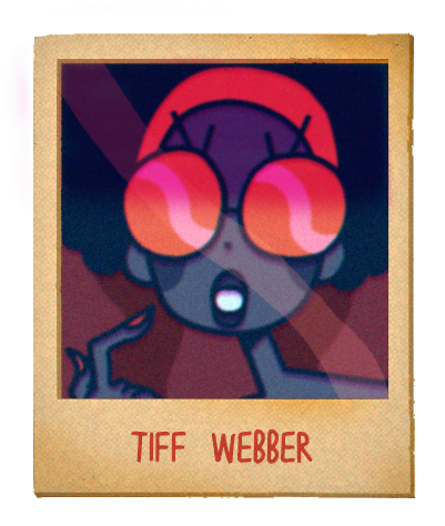 a photograph of tiff webber