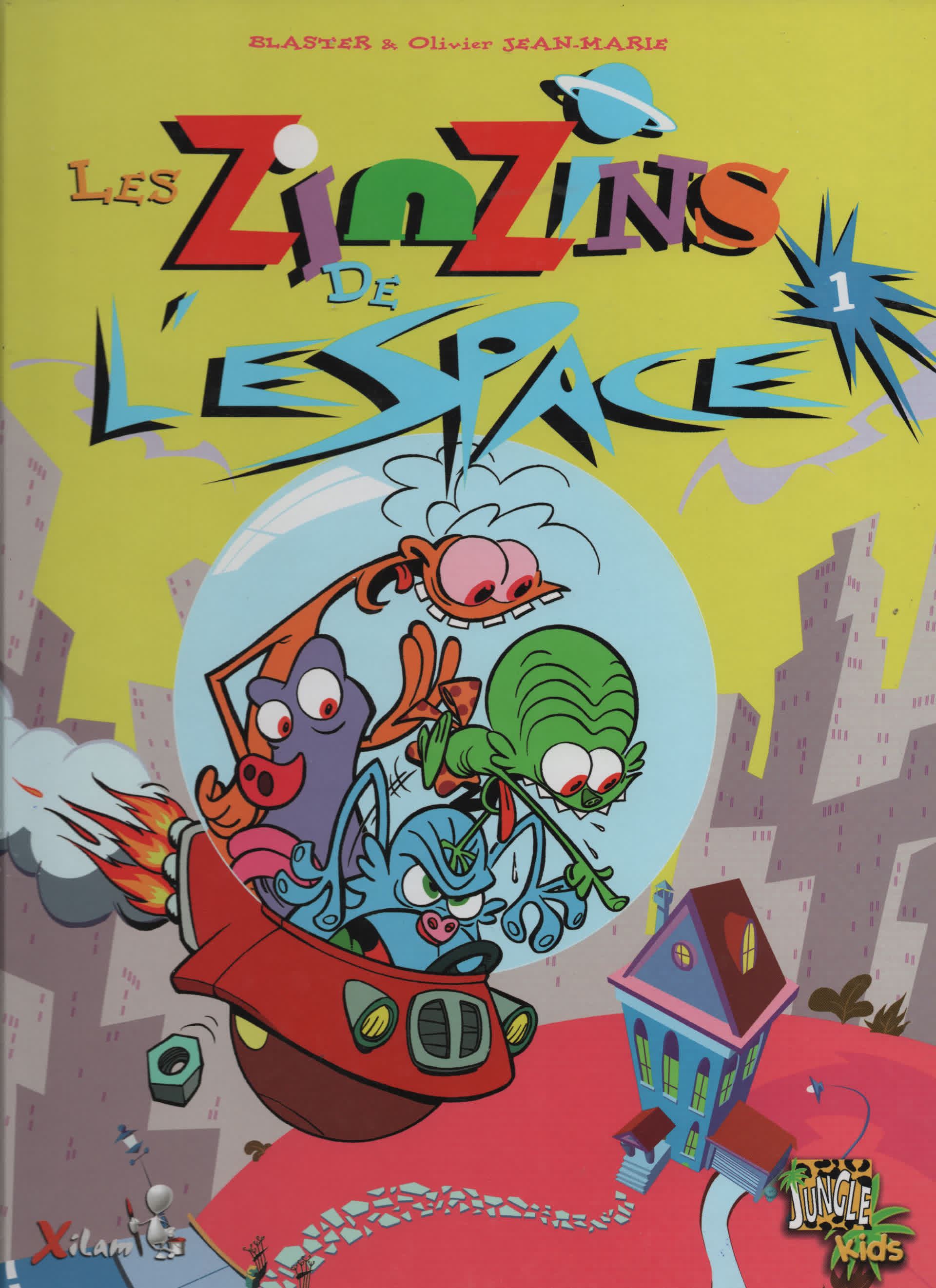 a cover of the french space goofs comic