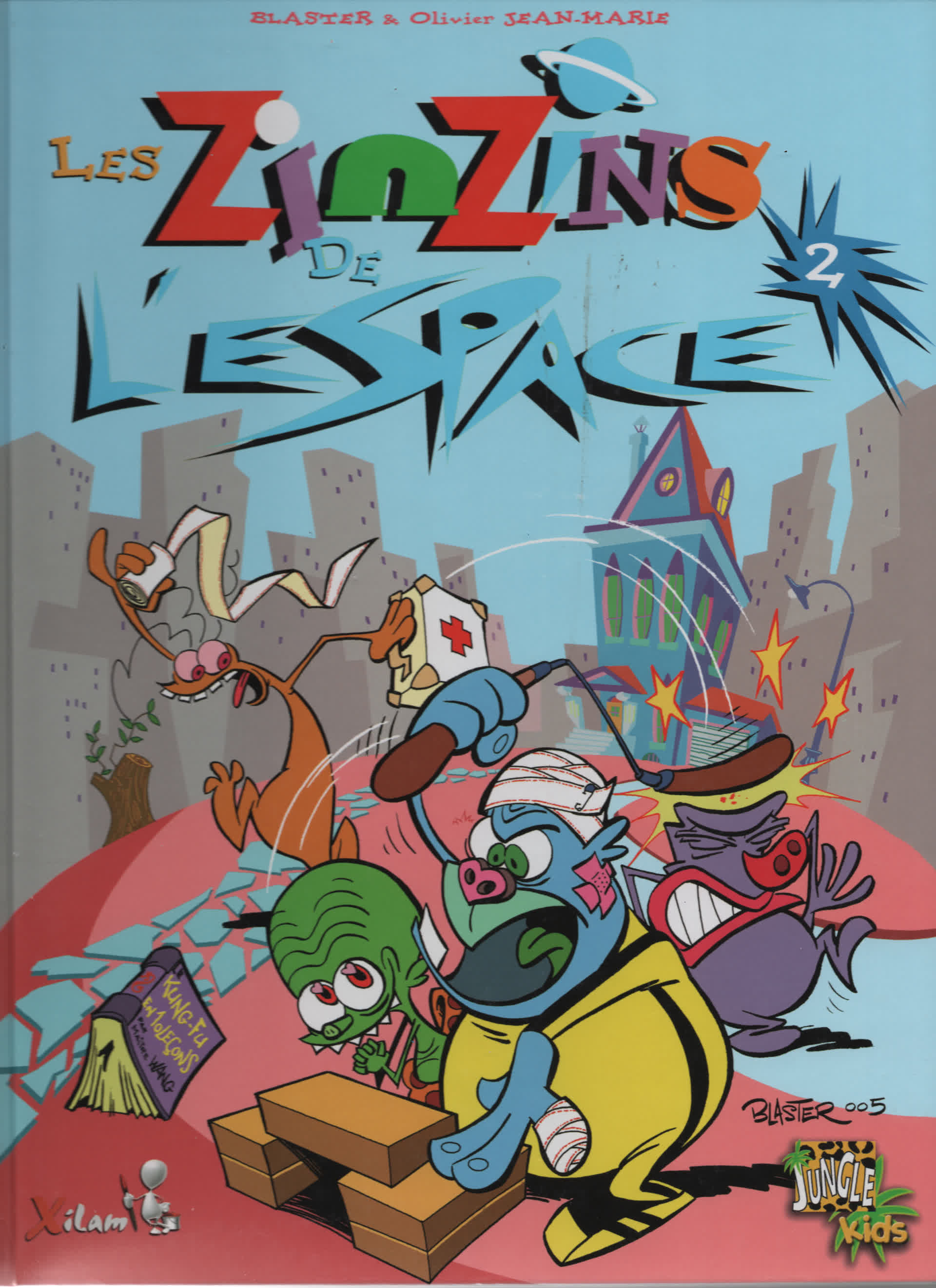 another cover of the french space goofs comic